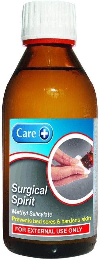 Care Surgical Spirit For Skin Wound Cleanser Prevents Bed Sores and Hardens Skin Multipurpose First Aid Antiseptic Volume 200 ml