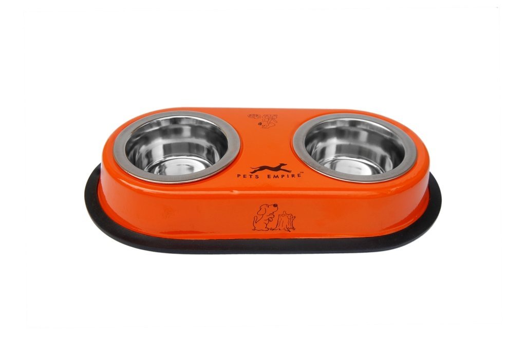 Pets Empire Red Dog Bowl Double Diners 2 x 200ml 1 Piece (Color May Vary) (B01LLKBTN4) Amazon Price History, Amazon Price Tracker