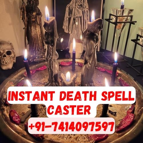 +91&ndash;7414097597 Kill or Destroy My Enemy Revenge black magic death spells cover art