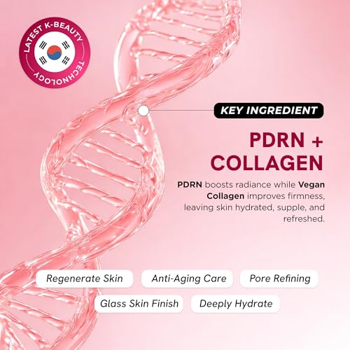 Image of Skin 2.0 PDRN Face Mask with Collagen - Dermatologist Tested, Anti Aging, Korean Skin Care - Deep Hydration, Firming & Plumping, Supports Barrier Repair - Clean Beauty - 5 Count