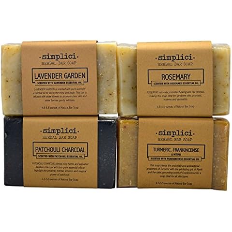 SIMPLICI Powerful Calm bar soap 4-pack Cover