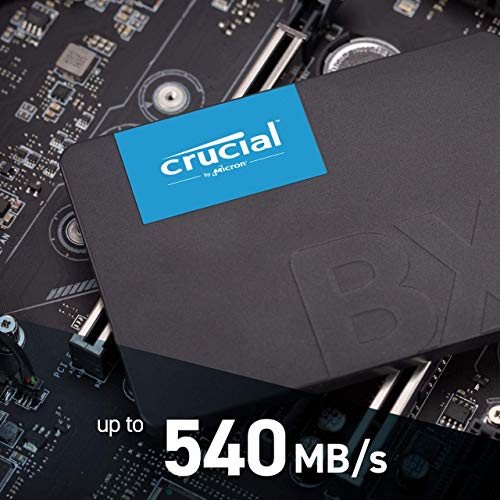Image of Crucial 1TB BX500 2.5 inch Internal Solid State Drive with SATA and 3D NAND Technology