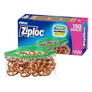 Ziploc Snackbeutel, 150 Stück