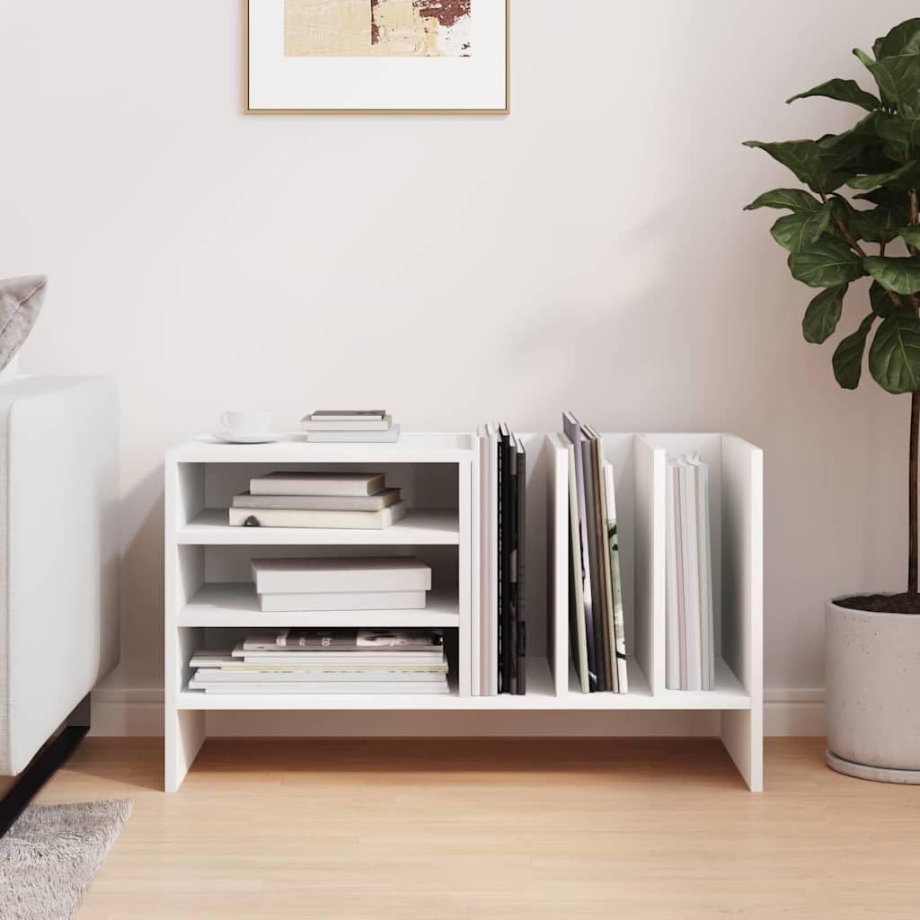 Armario para discos de vinilo, color blanco, 78,5 x 35 x 45 cm, con 6 estantes, versátil como aparador, mueble de TV, estantería para CD o DVD para salón, ahorra espacio y es fácil de limpiar