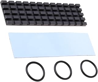 ARTIBETTER Metal Heat Sink Computer Accessory Heat Sink Metal Cooler Fin Metal Heating Sink Copper Heating Sink Copper Cooler Fin Computer Graphene Coating Ssd State Drive Heat Sink
