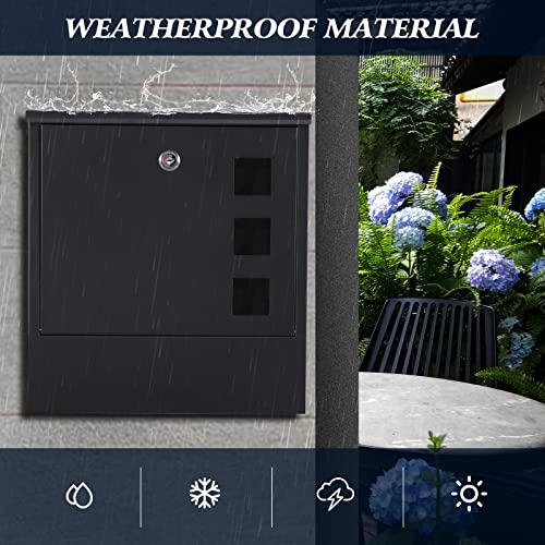 Kyodoled Locking Mailbox Wall Mount thumb #2