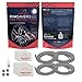 Rimsavers Gray Alloy Wheel Protectors – Fits Up to 24