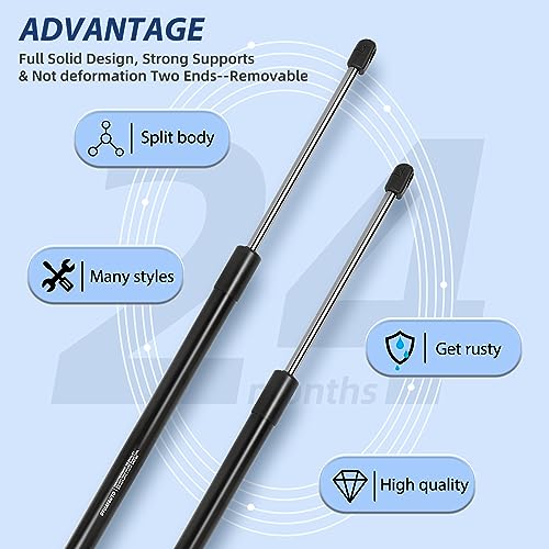 Otuayauto QLS001-2 Rear Hatch Liftgate Struts Lift Supports, Sg226029 Gas Spring Prop Rods Tailgate Struts Shocks Replacement thumb #4