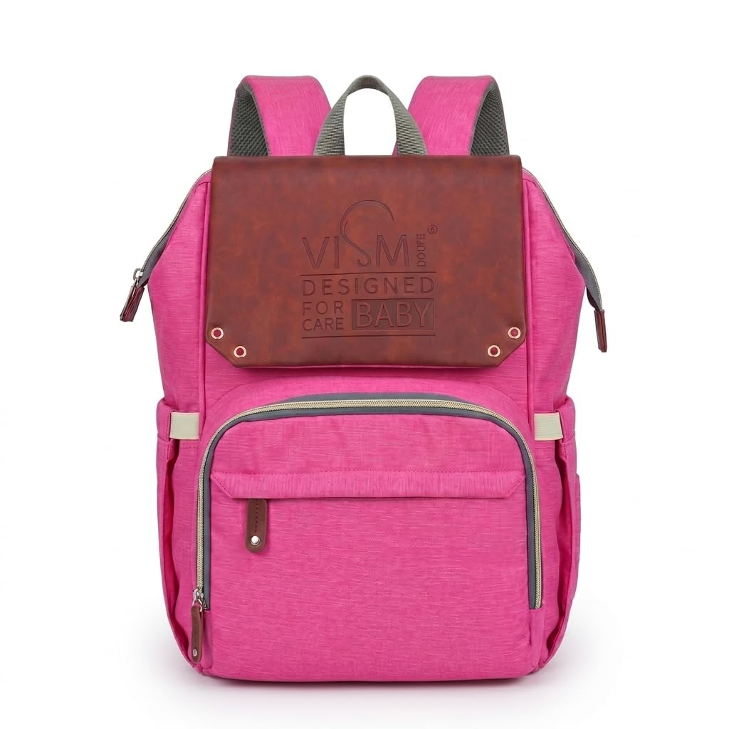 vismiintrend Diaper Bag Backpack for Mother Travel | Hospital Gift for New Born Baby Boy & Girl | Baby Shower Gifts | Gift for Mom to be | Unisex-picture-37