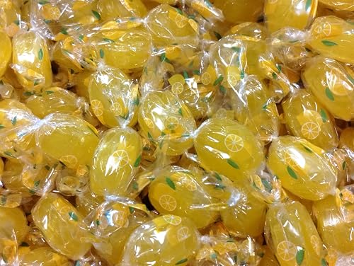 Lemon Drops - 2 lbs of Fresh Individually Wrapped Sweet and Tart Hard Candy