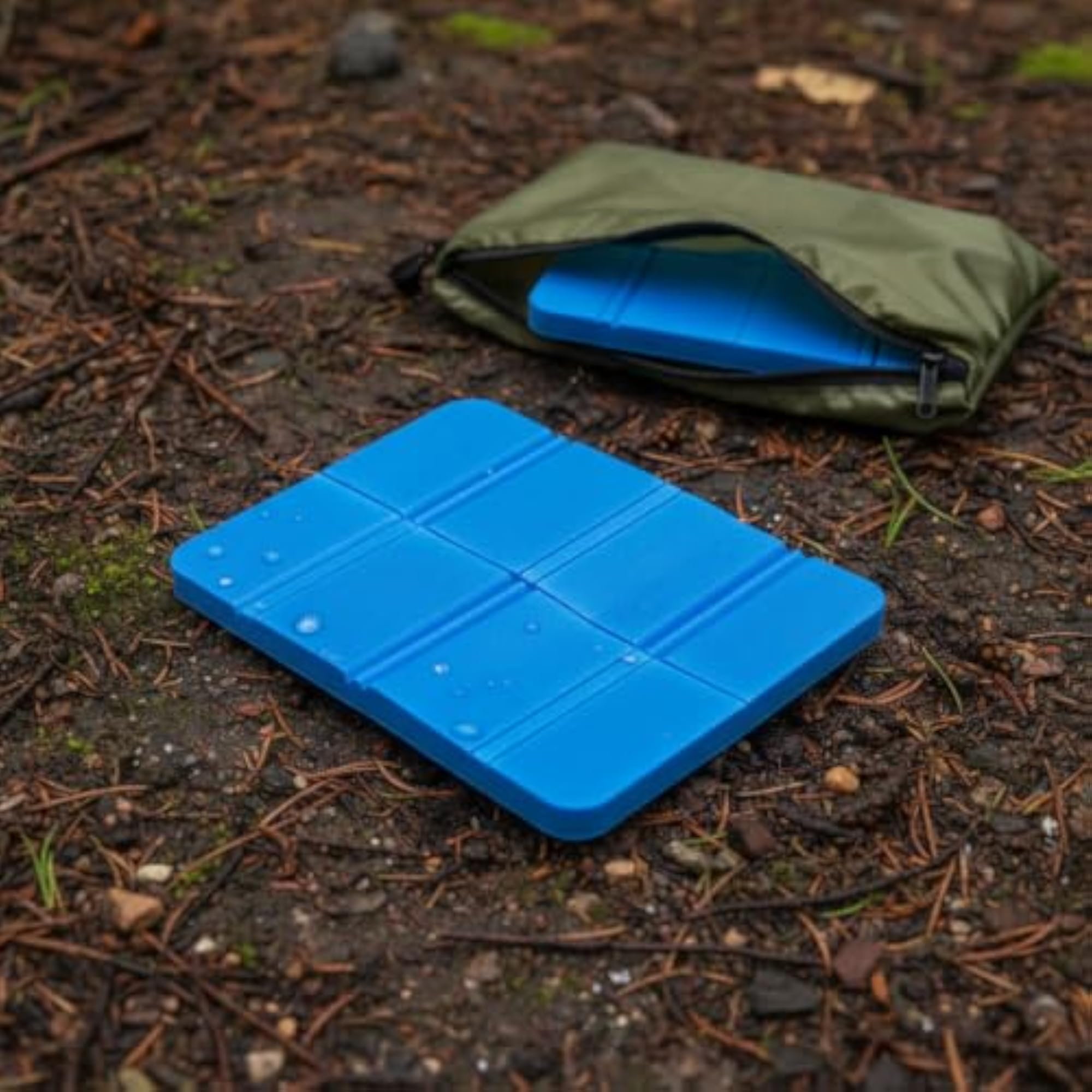 Portable Folding Seat Cushion for Outdoor Camping, Cartoon Pattern