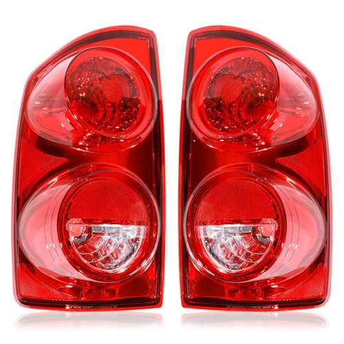 CONLLCON Tail lights Assembly Compatible with 2007 2008 Dodge Ram 1500 2500 3500 OE Style Rear Light Taillights Replacement for 55277303AC 55277302AC
