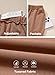BLENCOT Maternity Pants for Women Stretchy Maternity Clothes Adjustable High Waisted Pregnancy Office Trousers Dressy Work Pants with Pockets Fashion 2026 Brown 2XL