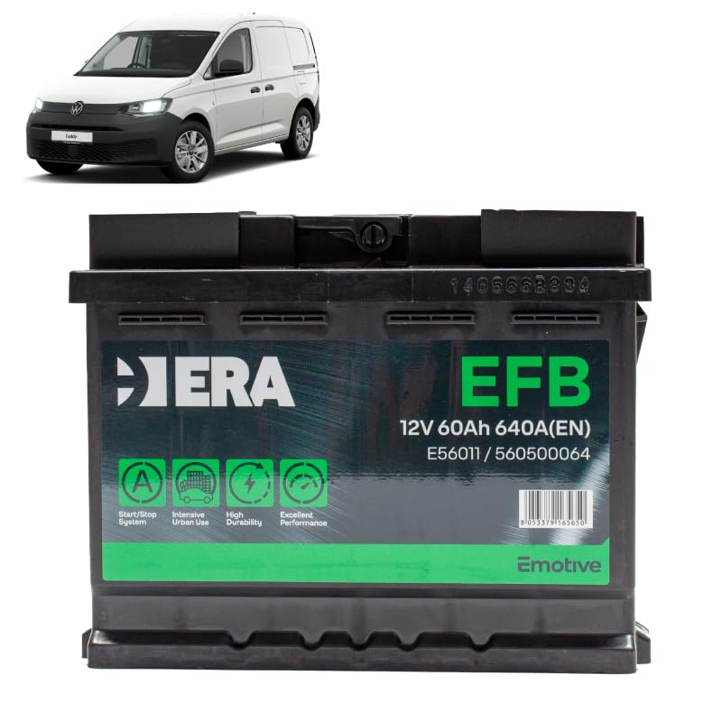 Batteria 60Ah EFB per Volkswagen Caddy 1.5 TSI 2.0 TDI 2020+