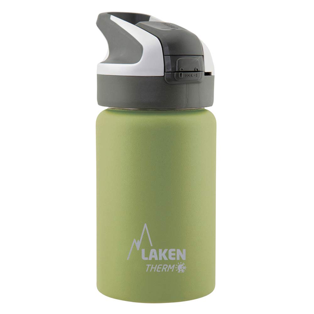LAKEN 18/8 Summit Stainless Steel Thermal Bottle - 0,35 - Khaki, 355 ml