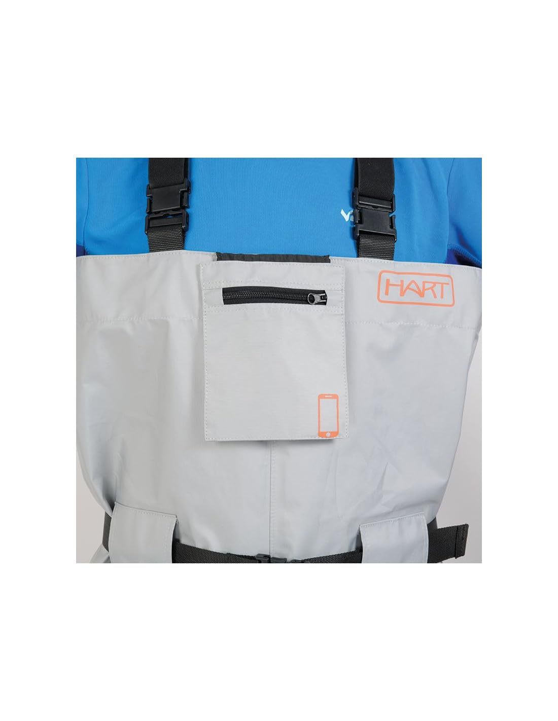 VHSWM Wader Hart Warm Skin - T. M per pescatori, progettato per prestazioni di pesca affidabili