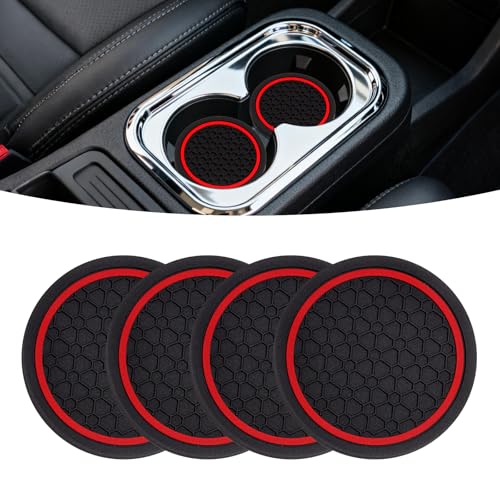 Set 4 Posavasos Antideslizantes para Carro 2.75 in miniatura 1