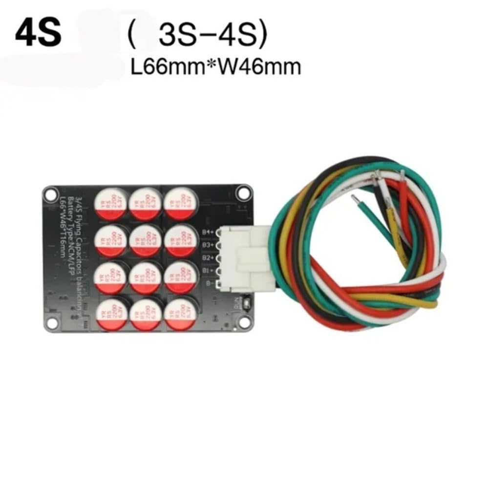 Active Balancer, 4S 8S 16S Lithium-Batterie-Equalizer, 5,5 A High Auto Balance Board für Elektrofahrzeug-Solarspeicher