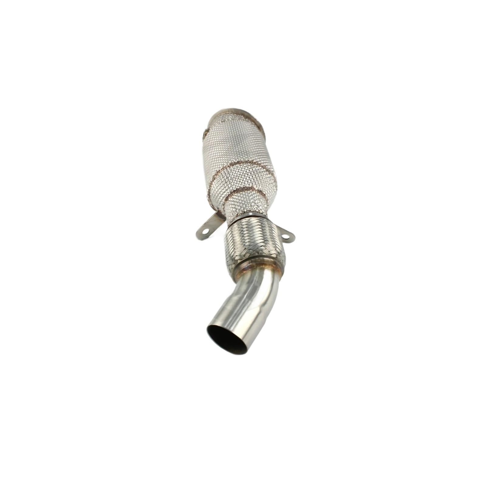 katalizator akcesoria Silnika Pasuje do BMW N20 (F30 F35) rura wydechowa SS304 bezkotowa/katalizowana rura spustowa z osłoną termiczną pojazdu(Catless Downpipe)
