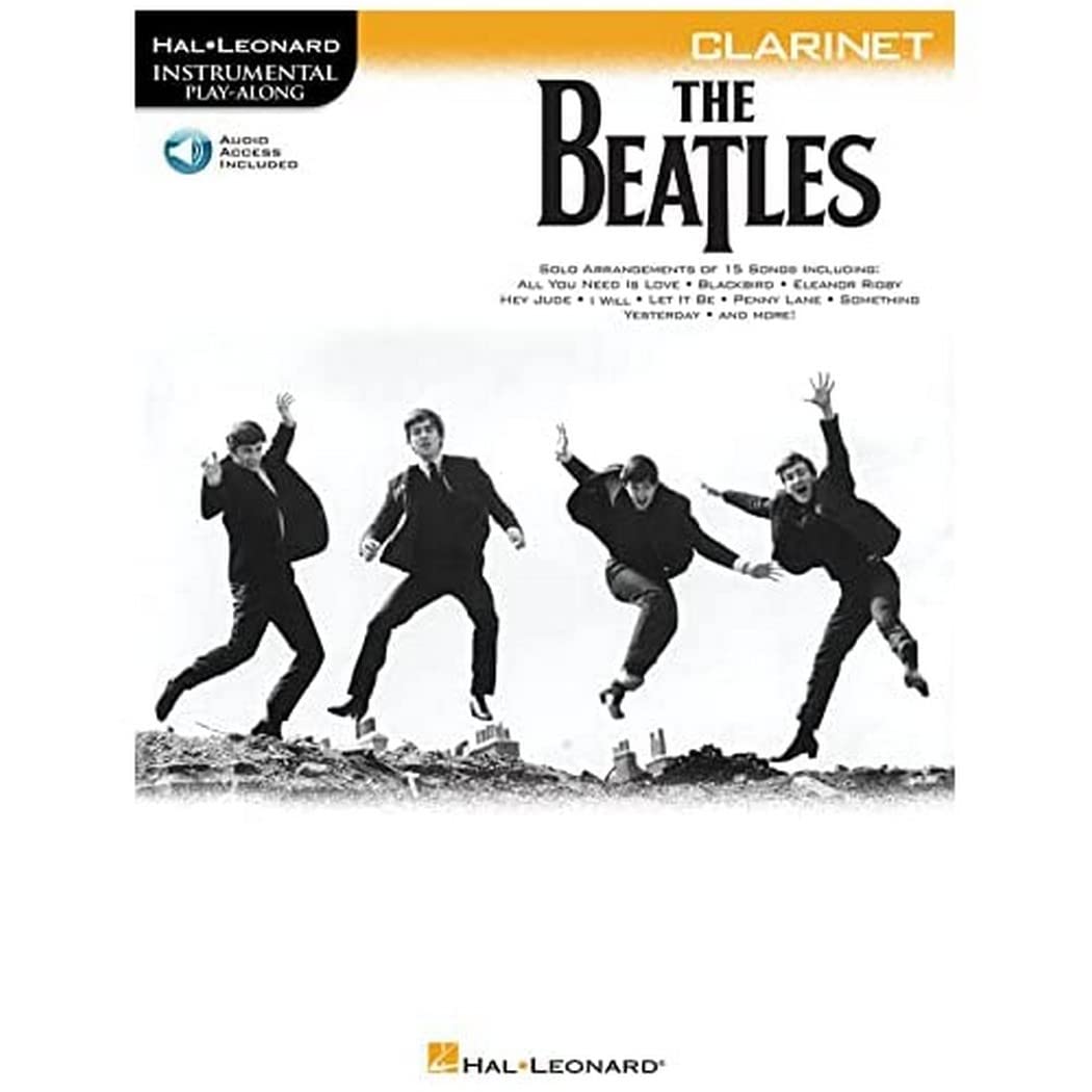 Instrumental Play-Along the Beatles Clarinet (Book/Online Audio) (Hal Leonard Instrumental Play-along) (Includes Online Access Code)