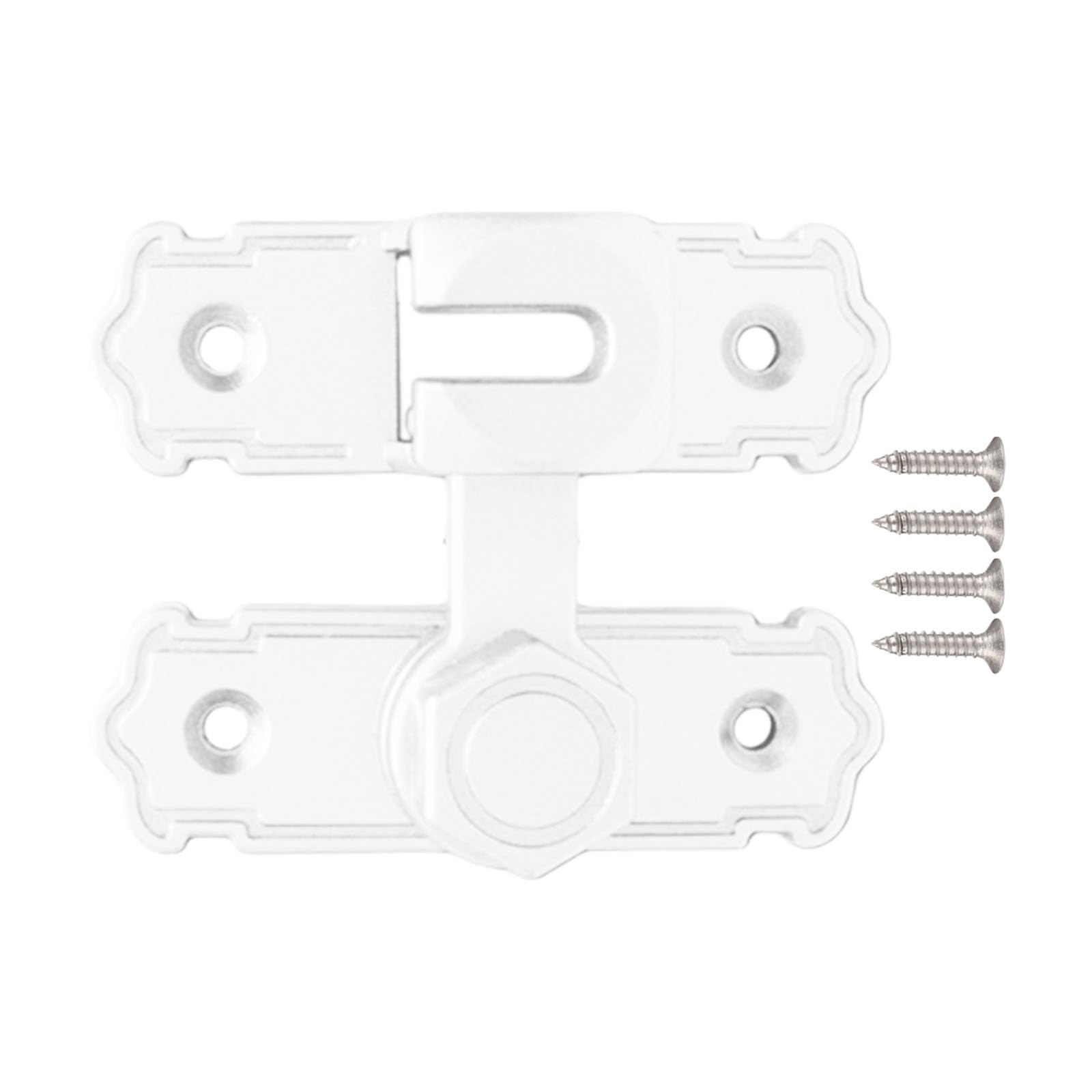Aluminum Alloy 180 Degree Latches Door Without Drilling Required for Home and More Types Easy Installion Easy Installation Door