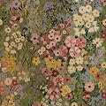 Vintique Floral Wallpaper Peel and Stick Boho Wall Paper Removable Waterproof Green Petal Pattern Contact Paper for Bedroom, Bathroom, Home Wall 17.3" x 118"