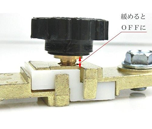 Amazon | 【アメ車】専用 サイドターミナルバッテリー用On/Offスイッチ
