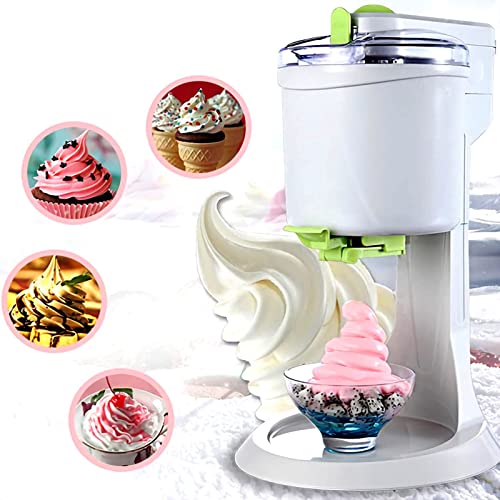 Softeismaschine, Heim Eismaschine, 1 l, DIY Eismaschine mit Hoher Kapazität, Automatischer Mini Frucht Softeis… – Bild 8