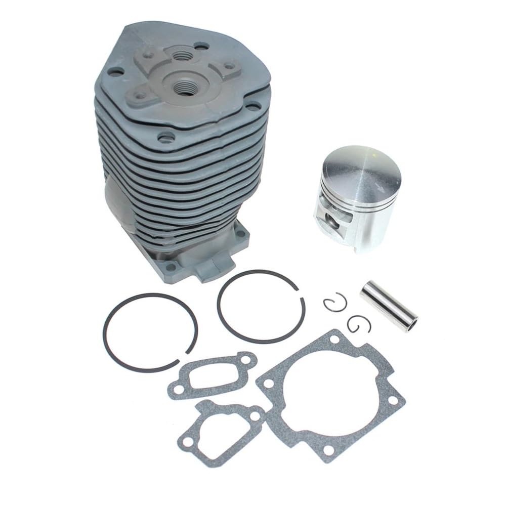 Kit de Piston de Cylindre 52mm Réparer Perte Puissance Tronçonneuse TS510 et TS50 Remplacement