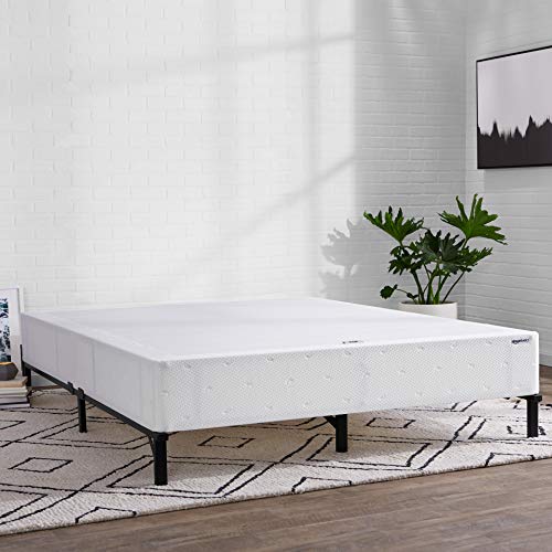 Amazon Basics 9Leg Support Metal Bed Frame Strong Support for Box Spring and Mattress Set