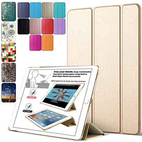 Image of DuraSafe Cases For iPad Air 2 9.7 inch 2014 PC Case A1566 MGL12HN /A MH0W2HN /A A1567 MGKM2HN /A MH182HN /A MGKL2HN /A MGTY2HN /A MH1J2HN /A MGTX2HN /A MH2V2HN /A MH2W2HN /A MH2U2HN /A MH2N2HN /A MH322HN /A - Gold