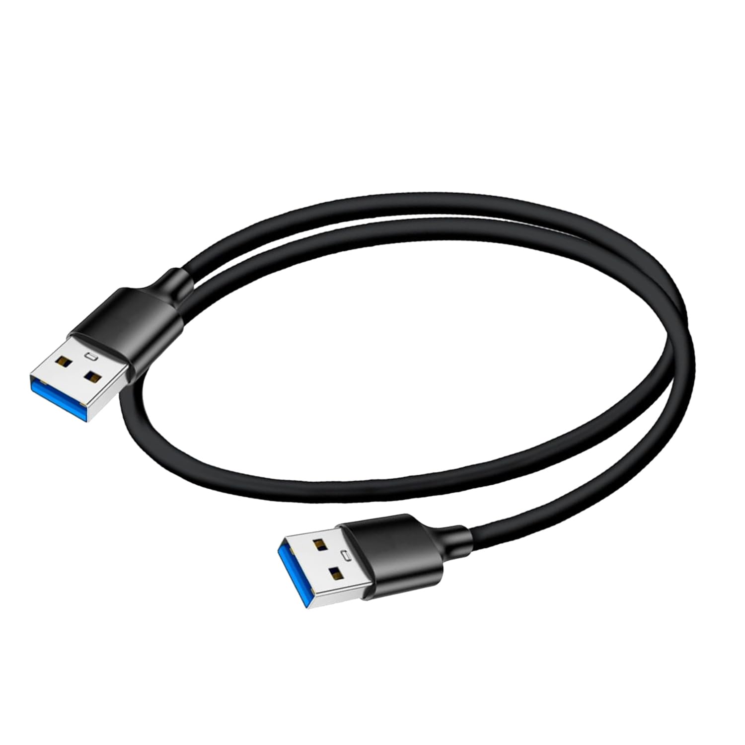 Storite 50CM USB 3.0 Male to Male Cable for Hard Drive Enclosures, Laptop Cooling Pad, DVD Players,Black -1 Pack-image-22