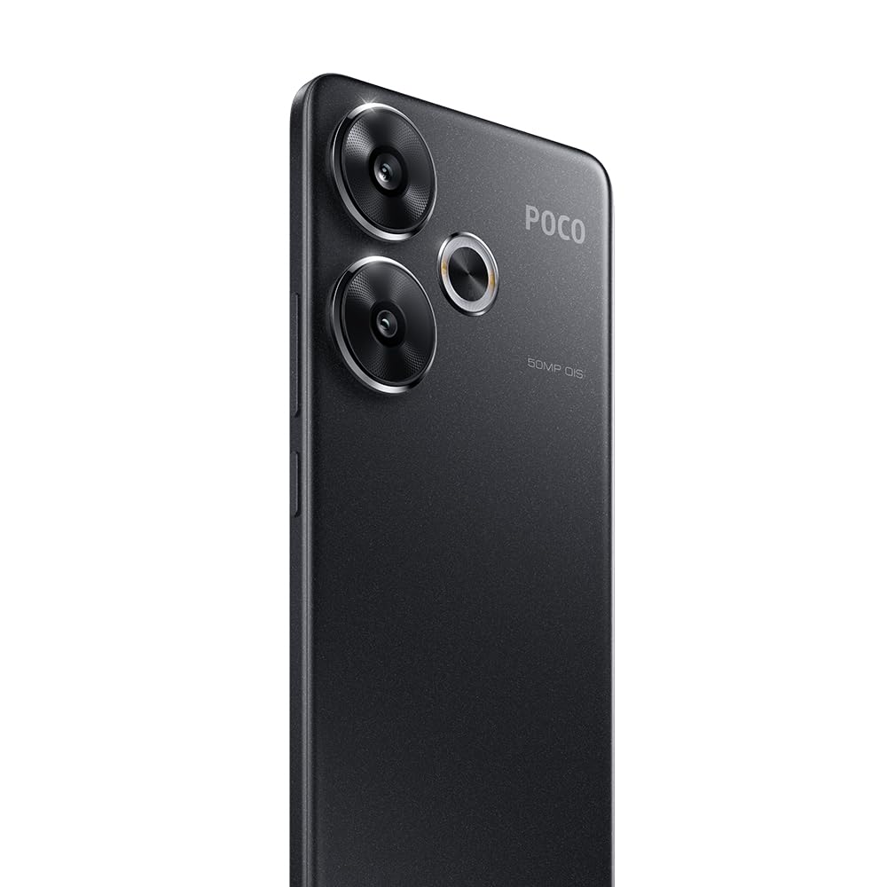 Poco F6, Snapdragon® 8s Gen 3, Display Flow AMOLED 120Hz, Ricarica Turbo 90W, doppia fotocamera 50MP con OIS, 12GB+512GB, Nero