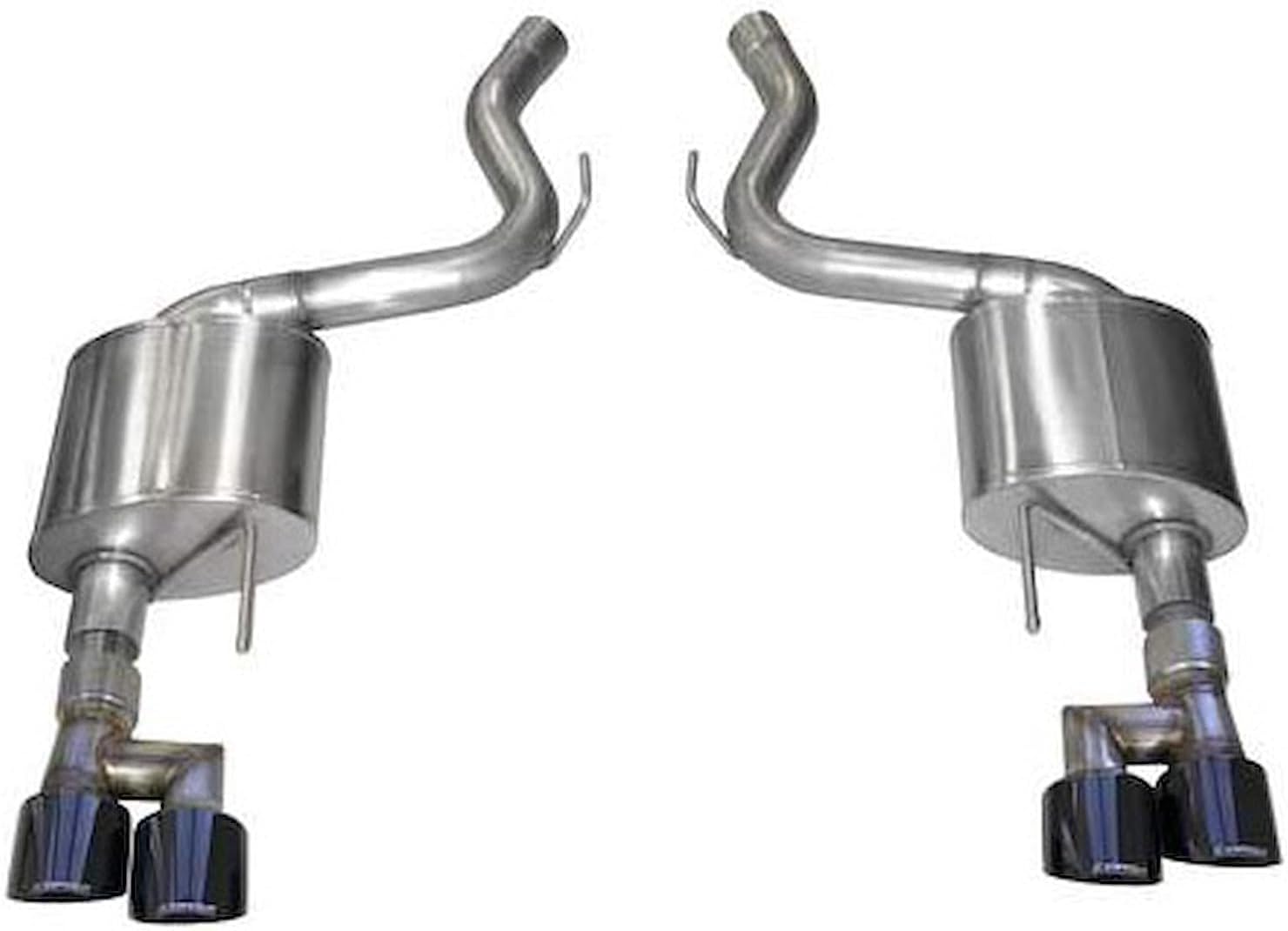 CORSA EXHST 21039BLK Stainless Steel Axle-Back Exhaust System fits Ford Mustang Includes Muffer
