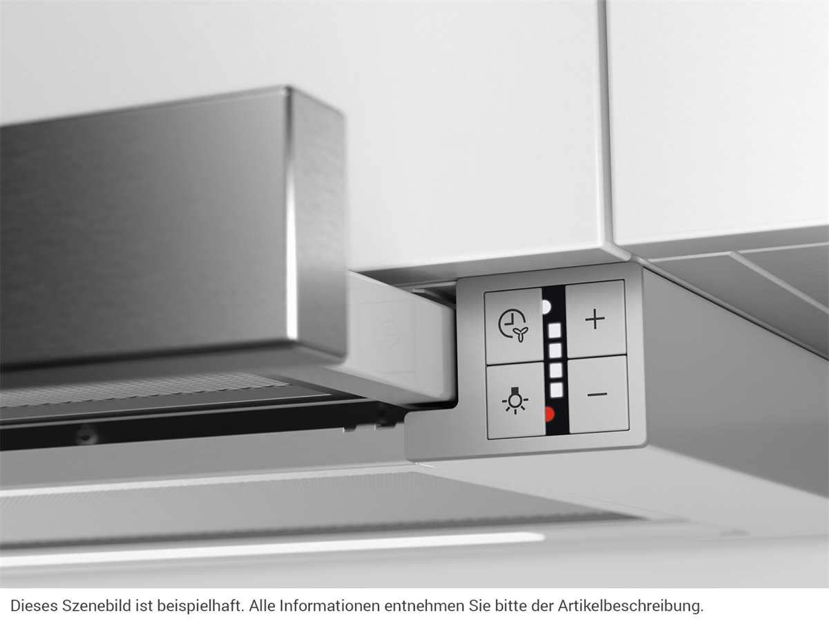 AEG DPE5960M Flachschirmhaube, 90cm breit, 3 Leistungsstufen + 1 Intensivstufe A