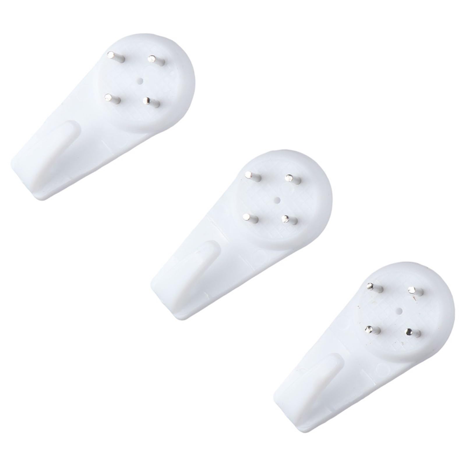 Picture Rail Hooks 200Pcs Clock Hangers Traceless Nail Hooks Concrete Wall for Picture Photo Frame Drywall for Pictures Frames Gallery Pictures Billboards
