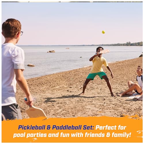 Image of SwimWays Hydro Paddle & Pickleball Set for Ages 5+