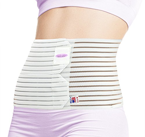 GABRIALLA 8” Wide Abdominal Binder for Women, Ideal Warp for Post...