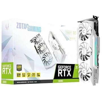 ZOTAC GeForce® RTX 3080 TRINTY OC White Edition LHR