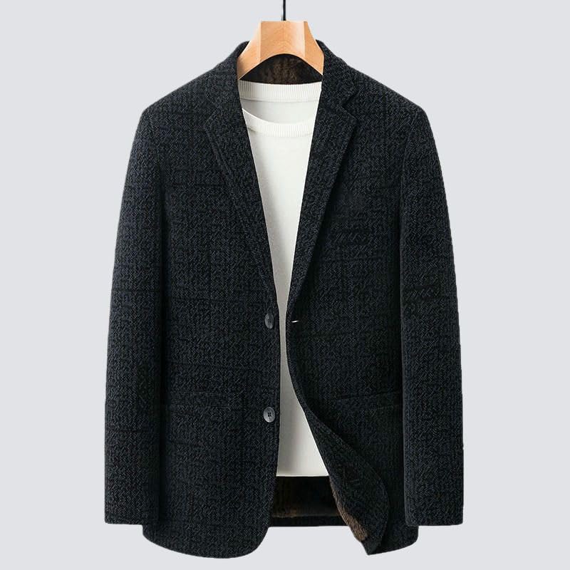 Blazer pour homme simple et polyvalent au design épuré