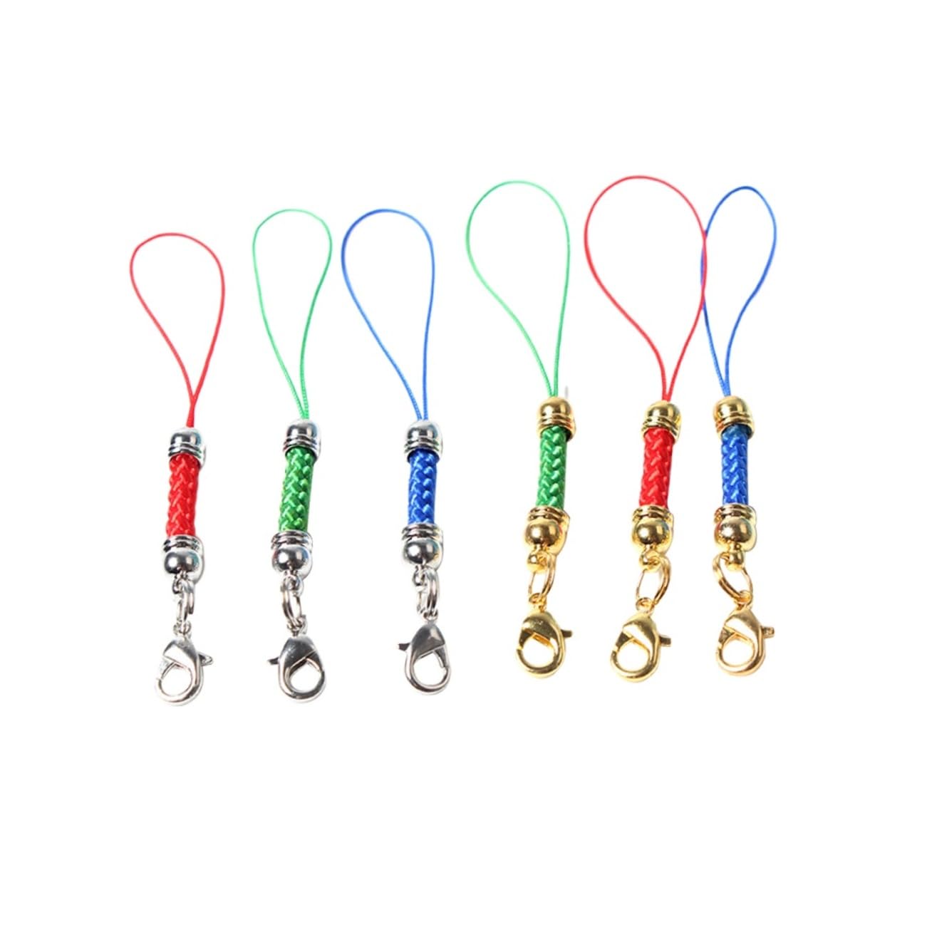 Operitacx Phone Lanyard Strap with Lobster Clasp 3.74 Inch Keychain Rope for DIY Jewelry Accessories Mobile Phone Charms and Handmade Decorations