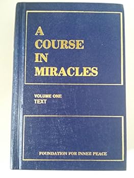 Hardcover A course of Miracles Volume One Book