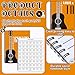 Honoson 2 Pcs Guitar Tab Notebook 8.3 x 11inch Guitar Music Tablature Journal Blank Tab Sheet Music Manuscript Paper for Composition Songwriting and Recording of Song Paperback