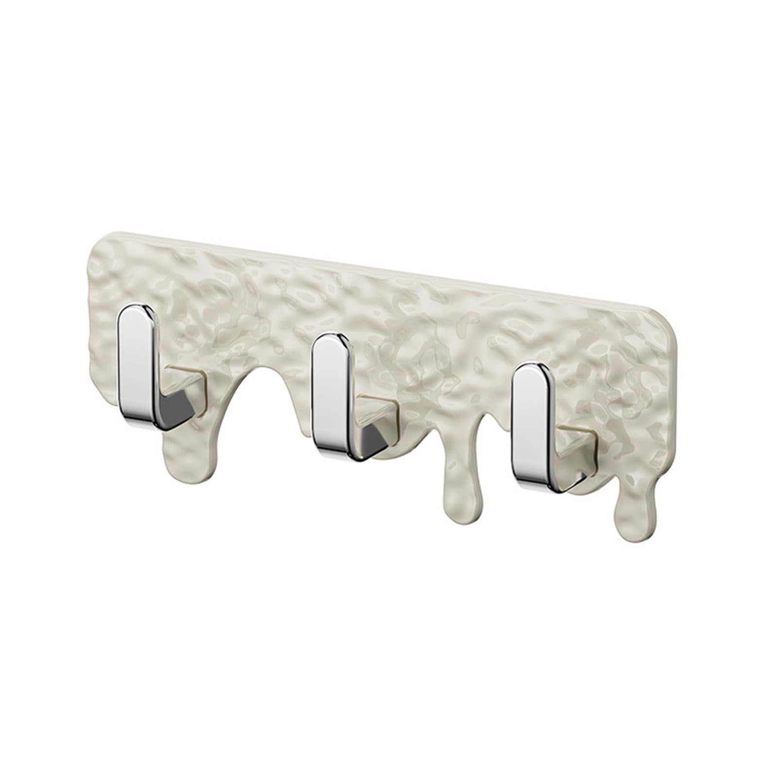 Tsophreniq Strong Adhesive Hook Multiple Surfaces Mounting Solution Portable for Hanging Coat Bags Kitchenwares in Any Room Wall Hook