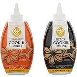 Food Items Cookie Icing ORNG Blck, Orange & Black