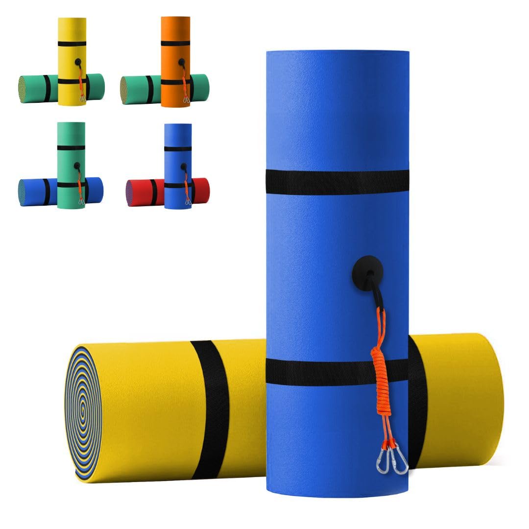 SOWKT Premium Lily Pad Floating Mat for Lakes and Pools (8x4 & 18x6 ft) - Water Mat, Floating Dock, Floating Pad - Lake Floats for Adults & Kids for Unlimited Fun!