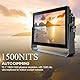 LILLIPUT 10.1’’ On-Camera Monitor mit 1500 Nits Ultra Helligkeit 1920x1200 FHD IPS Touchscreen, DSLR Kamera Field Monitor mit 4K HDMI/ 3G-SDI HDR 3D-LUT HT10S