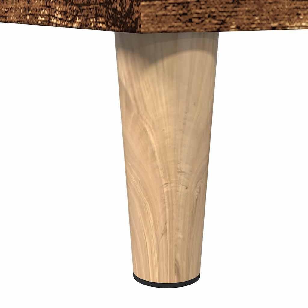 Tocador de baño 30 x 30 x 190 cm, madera vieja, mueble de baño con 6 compartimentos y 2 puertas, patas de madera maciza, armario para debajo del lavabo en aspecto vintage para pequeños baños
