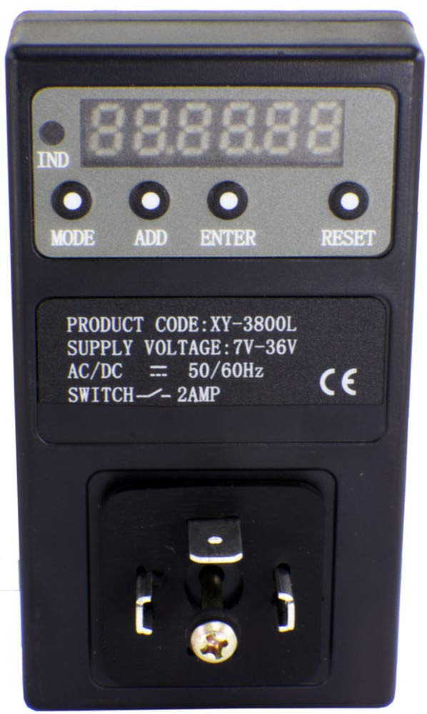 Duda DieselEnergy YS-3800-H Electronic Timer 110-240V AC/DC for Solenoid Valves, Actuator Automatic Switching Switch, Stainless Steel