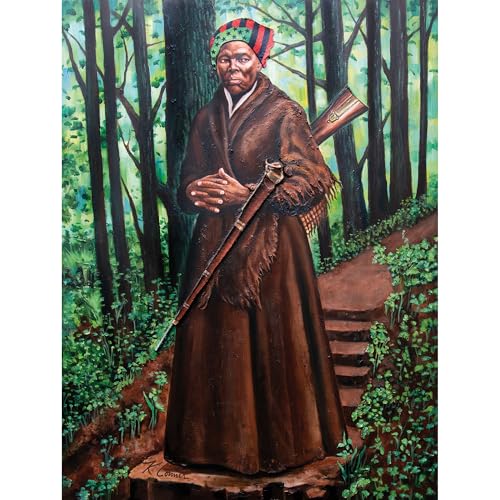 African American Expressions Harriet Tubman Puzzle – 500-Piece African American Black History Jigsaw Puzzle – African American Gift